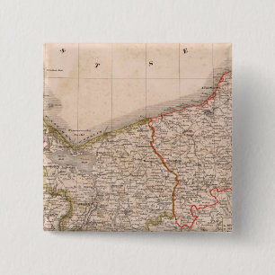 Germany, Poland 2 Inch Square Button