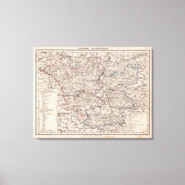 Germany, Poland Canvas Print (Front)