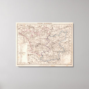 Germany, Poland Canvas Print