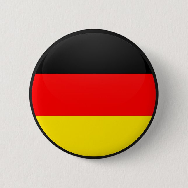 Germany quality Flag Circle 2 Inch Round Button (Front)