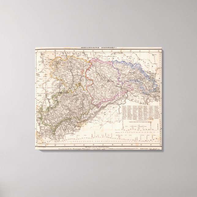 Germany Railroad Canvas Print (Front)