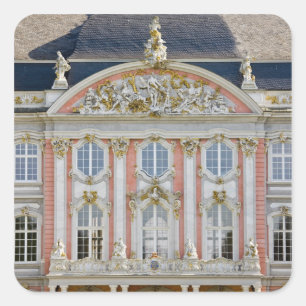 Germany, Rheinland-Pfaltz, Mosel River Valley, Square Sticker