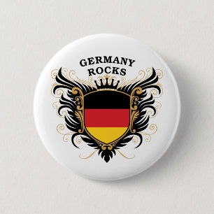 Germany Rocks 2 Inch Round Button