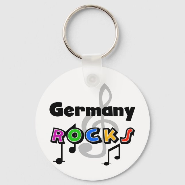 Germany Rocks Keychain (Front)