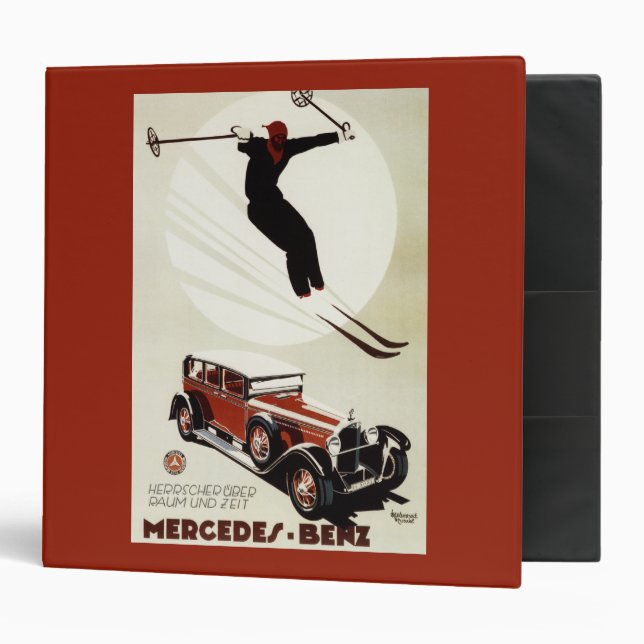 Germany - Skier Jumping Binder (Front/Inside)