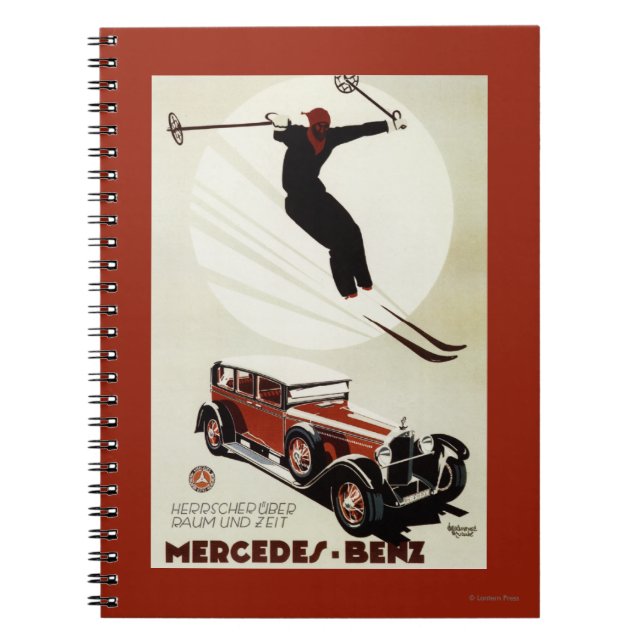 Germany - Skier Jumping Notebook (Front)