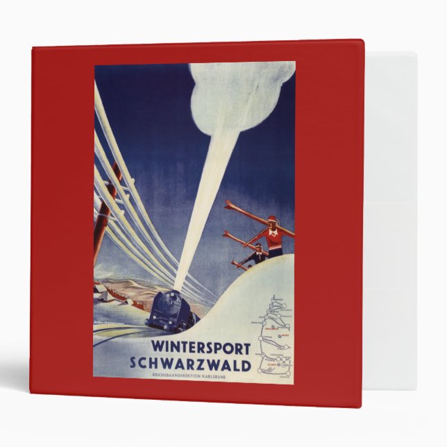 Germany - Skiing in the Black Forest Binder (Front/Inside)