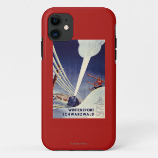 Germany - Skiing in the Black Forest iPhone 11 Case