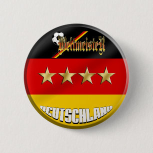 Germany Soccer 2 Inch Round Button