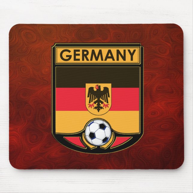 Germany Soccer Mouse Pad (Front)