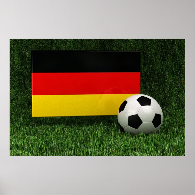 Germany Soccer Poster (Front)