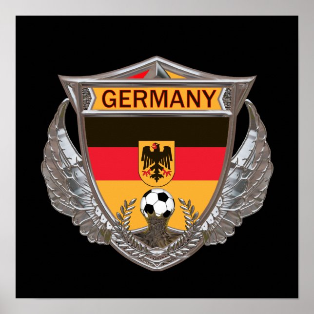 Germany Soccer Poster (Front)