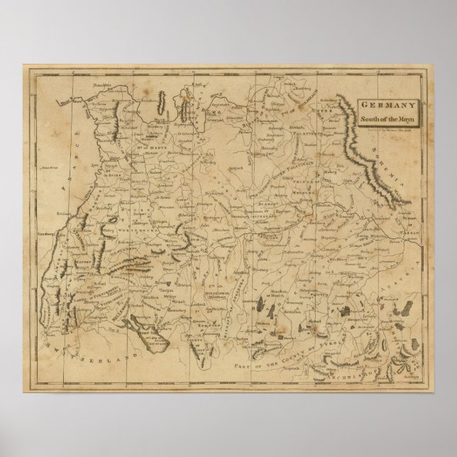 Germany south 2 poster (Front)