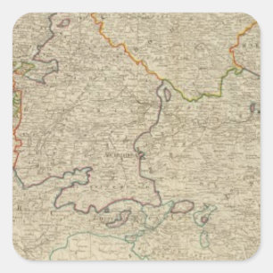 Germany south 2 square sticker