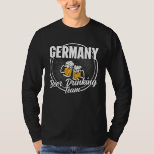Germany Squad Ale German Beer Drinking Team T-Shirt