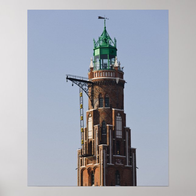 Germany, State of Bremen, Bremerhaven. Harbour Poster (Front)