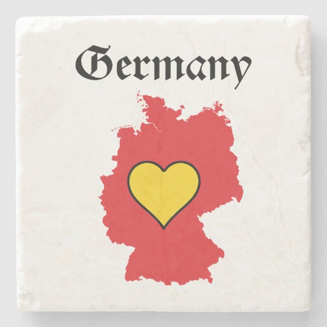 Germany Stone Coaster (Front)