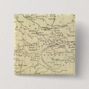 Germany, Switzerland, Holland 2 Inch Square Button