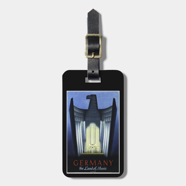 Germany Tourism Luggage Tag (Front Vertical)