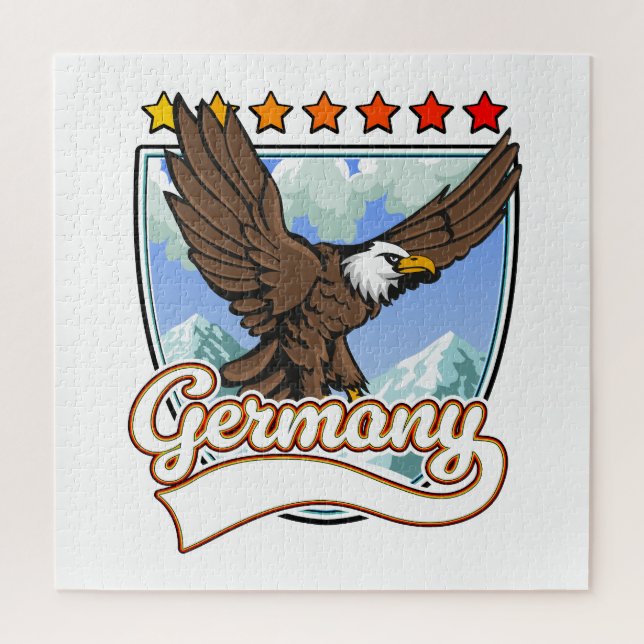 Germany Travel patch Jigsaw Puzzle (Vertical)