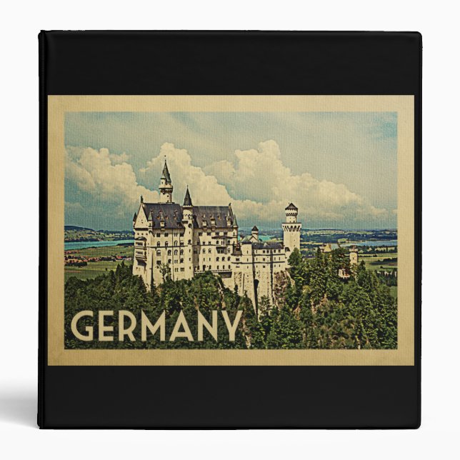 Germany Vintage Travel Binder (Front)