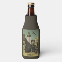 Germany Vintage Travel custom bottle cooler