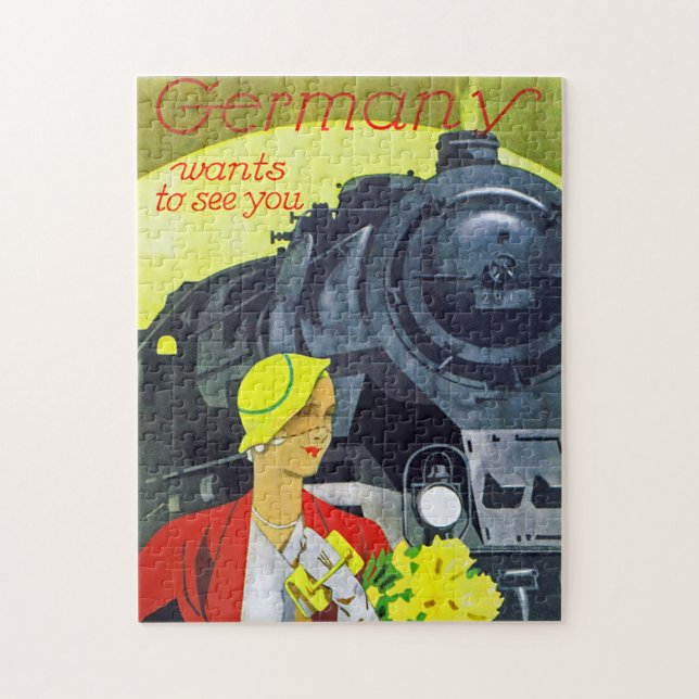 Germany Wants to See You Jigsaw Puzzle (Vertical)