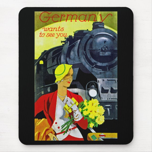 Germany Wants to See You Mouse Pad (Front)
