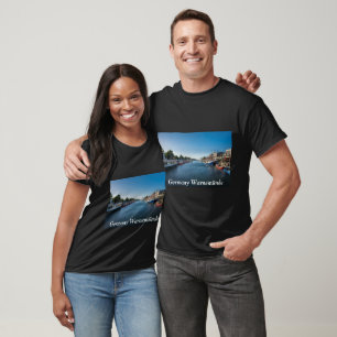 Germany Warnemünde Warnow Channel T-Shirt