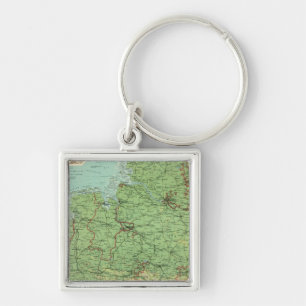 Germany western section keychain