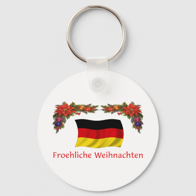 GermanyChristmas Keychain (Front)