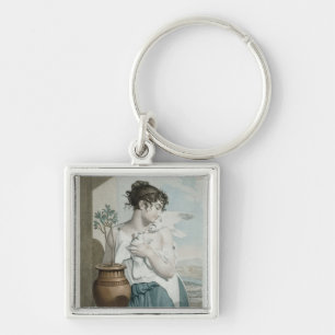 Germinal , seventh month of Republican Calendar Keychain