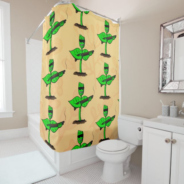 Germinator cyborg plant funny cartoon (In Situ)