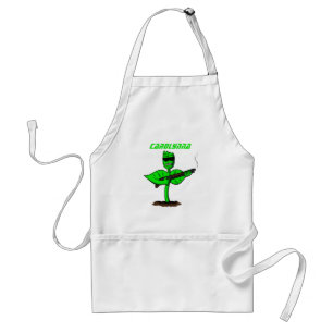 Germinator cyborg plant funny cartoon standard apron