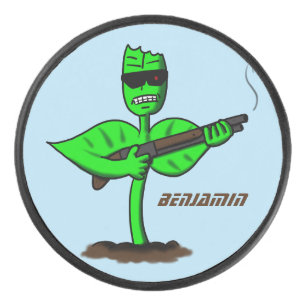 Germinator cyborg plante dessin humoristique