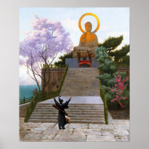 Gérôme - Japanese Emploring A Deity Poster