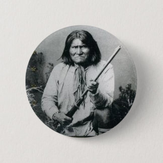 Geronimo 2 Inch Round Button