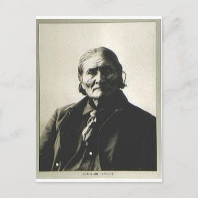 GERONIMO_-_APACHE POSTCARD (Front)