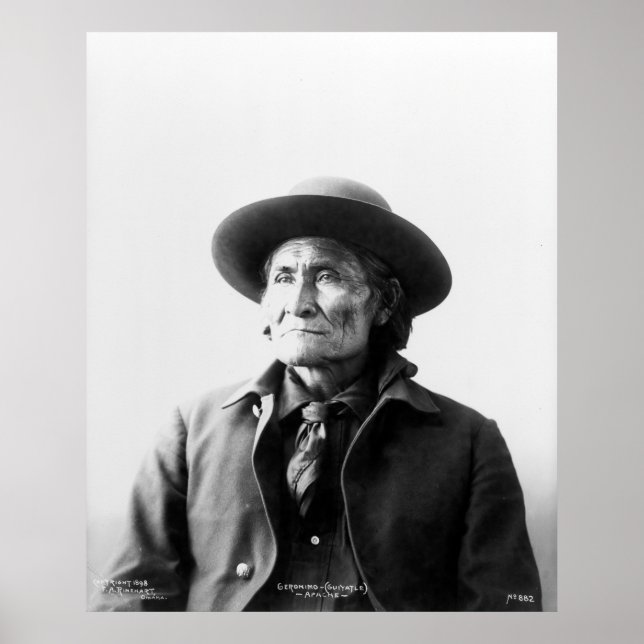 Geronimo (Guiyatle) 1898 Poster (Front)