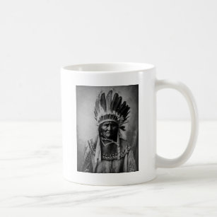 Geronimo in Head Dress Coffee Mug