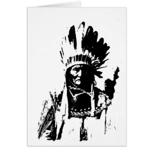 Geronimo noir et blanc