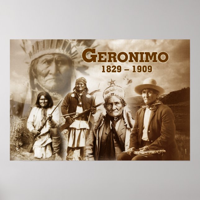 Geronimo of the Chiricahua Apache Poster (Front)