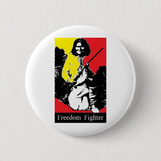 Geronimo Shirt 2 Inch Round Button