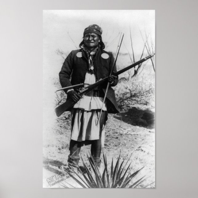 GERONIMO SURRENDERS  1886 POSTER (Front)