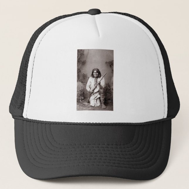 Geronimo - Vintage Trucker Hat (Front)