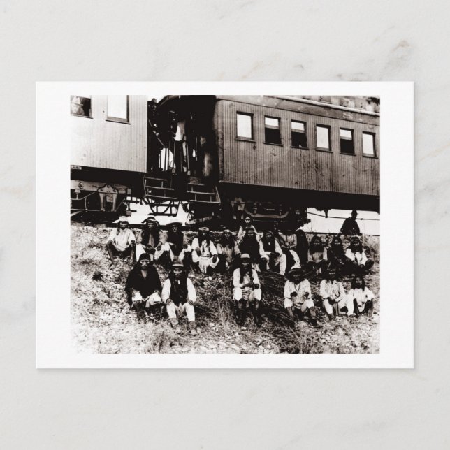 Geronimo's Band Postcard (Front)