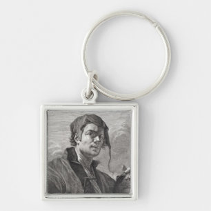 Gerrit van Honthorst (1590-1656), engraved by Cosi Keychain