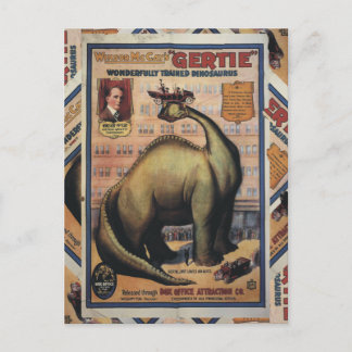 Gertie The Dinosaur Postcard