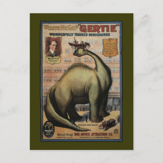 Gertie The Dinosaur Postcard