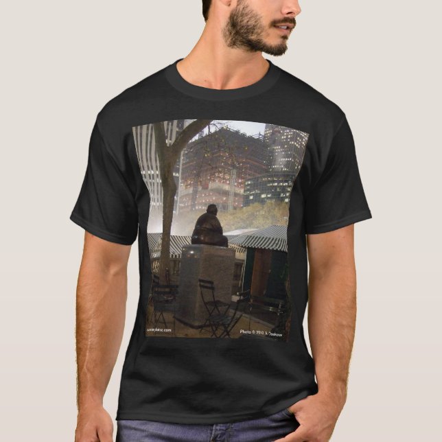 Gertrude Stein - Image on Front T-Shirt (Front)